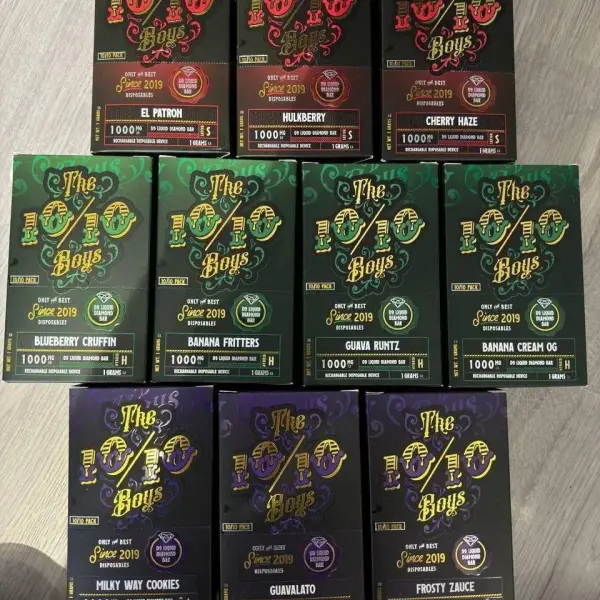 10/10 BOYS THC DISPOSABLE VAPE-PENS