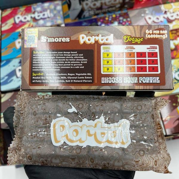 Portal Mushroom Chocolate Bars (Authentic)