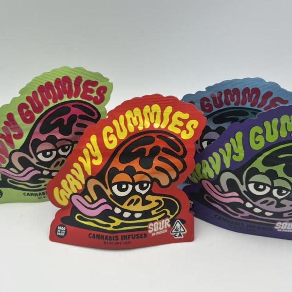 ⭐️ 1,000mg live rosin gummies by Wavvy ⭐️